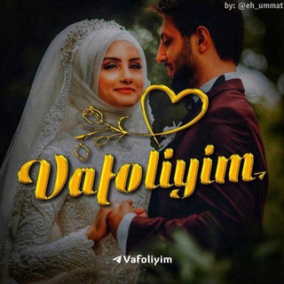 Telegram profile photo for VAFOLIYIM 💍❤️