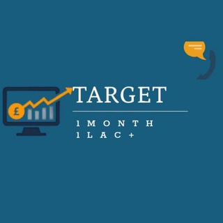 Telegram profile photo for TARGET 1 MONTH 1 LAC+ 📞