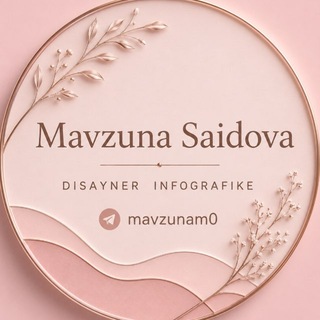 Telegram profile photo for Мавзуна | Дизайнер по Инфографике