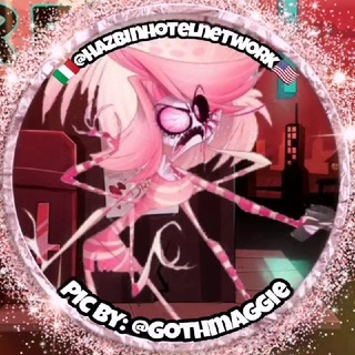 Telegram profile photo for 🔥🇺🇸Hazbin Hotel and Helluva Boss Network🇺🇸🔥