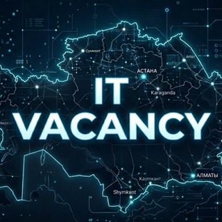 Telegram profile photo for IT Вакансии Казахстан | IT Vacancy Kazakhstan