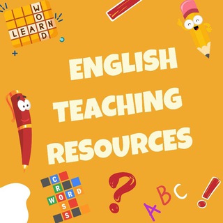 Telegram profile photo for English Teaching Resources (рабочие листы, книги etc.)