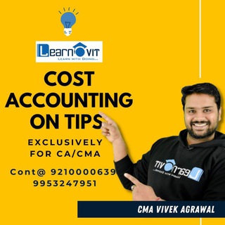 Telegram profile photo for Cost Accounting on tips🏆