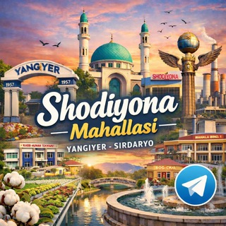 Telegram group profile photo for Shodiyona mahalla Yoshlar muloqot