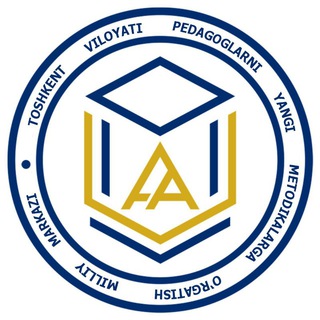 Telegram profile photo for Toshkent viloyati pedagoglarni yangi metodikalarga o‘rgatish milliy markazi | Rasmiy kanal