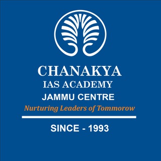 Telegram profile photo for CHANAKYA IAS ACADEMY JAMMU