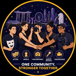 Telegram group profile photo for Singapore Creators Community (Actors, Models, Photographers, etc...)