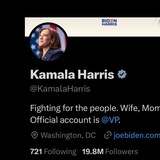 Telegram profile photo for Fighting for the people $KAMALA