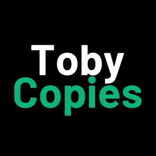 Telegram profile photo for Toby Copy Trading📈