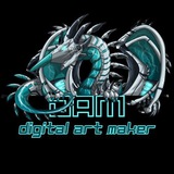 Telegram profile photo for DIGITAL ART MAKER