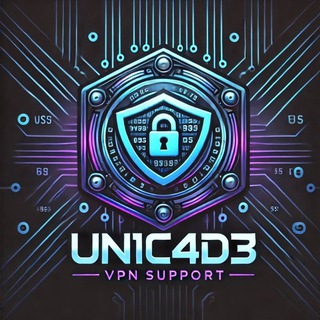 Telegram group profile photo for Un1c4d3 Support