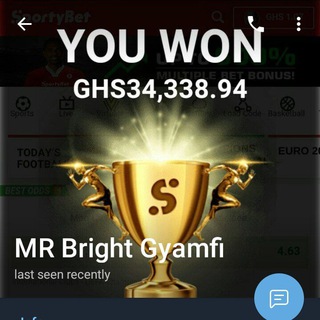 Telegram profile photo for How To Win first Gh1500 on Gh Sporty bet⚽️
