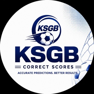 Telegram profile photo for KSGB CORRECT SCORES