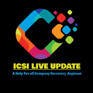 Telegram profile photo for ICSI LIVE UPDATE CS Notes