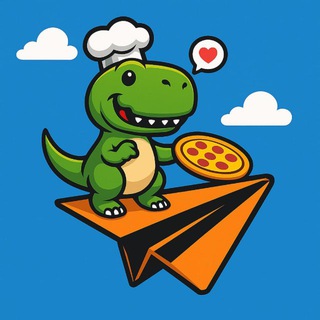Telegram profile photo for Dino Pizza🍕🦖Дино Пицца - доставка пиццы