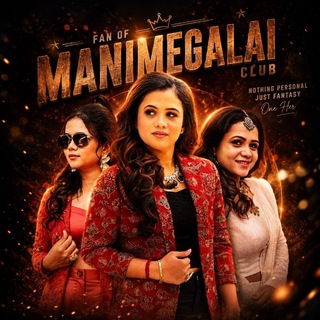 Telegram profile photo for Fan Of Manimegalai Club β€οΈβπ₯