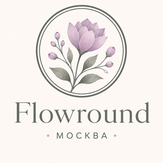 Telegram profile photo for Flowround | перепродажа букетов в Москве