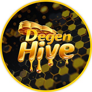 Telegram profile photo for Degen Hive 🐝