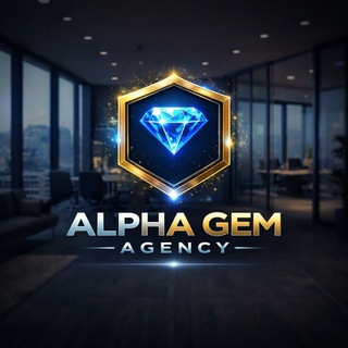 Telegram profile photo for ALPHA GEM AGENCY☄️🪐☄️