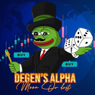 Telegram profile photo for Degen's Gambles 🎲