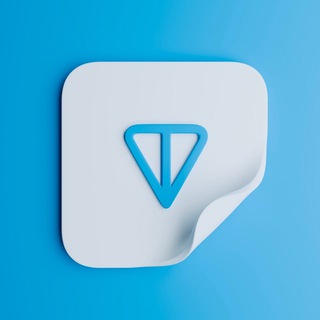 Telegram group profile photo for TON Page Chat 📄