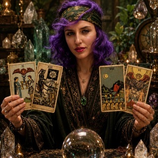 Telegram profile photo for Lady Raven magics🔮