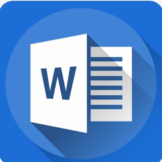 Telegram profile photo for Microsoft Office WORD