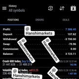 Telegram profile photo for CRASH, BOOM VOLATILITY XAUUSD and FOREX NASDAQ Ideal Trader (Hanshi)