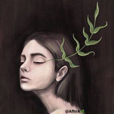 Telegram profile photo for ﮼اَفرا🌿