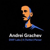 Telegram profile photo for Andrei Grachev DWF Labs | X (Twitter) Parser