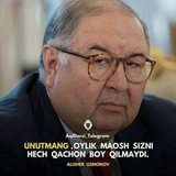 Telegram profile photo for ALISHER USMONOV PAYNET AKSIYA