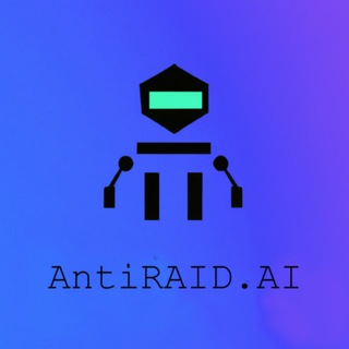 Telegram profile photo for AntiRAID.AI Portal | Introducing a new era of OpenAI community moderation | antiraid.ai