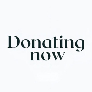 Telegram profile photo for Donating Now