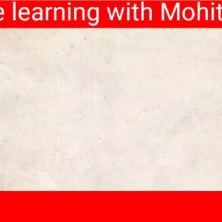 Telegram profile photo for Education by Mohit sir