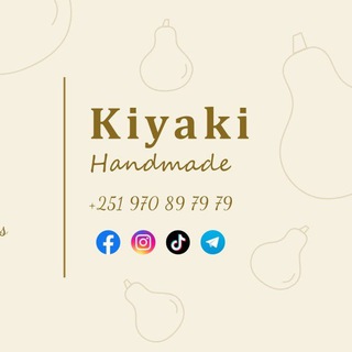 Telegram profile photo for kiyaki handmade