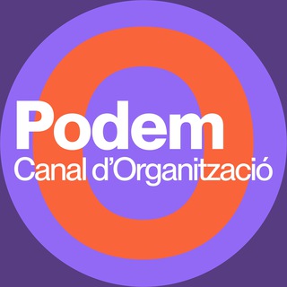 Telegram profile photo for "CANAL" Secretaría Organització Podem Catalunya