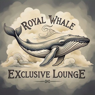 Telegram group profile photo for ROYAL WHALE EXCLUSİVE LOUNGE