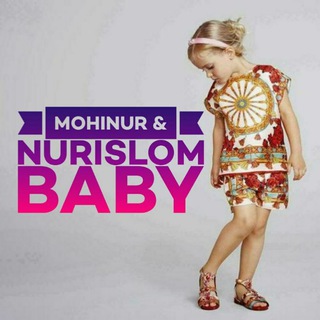 Telegram profile photo for 🧚♀️MOHINUR & NURISLOM BABY🧚♂️ болалар кийимлари❗