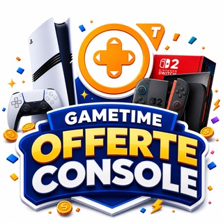 Telegram profile photo for MIGLIORI SCONTI E OFFERTE CONSOLE | GAMETIME