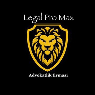 Telegram profile photo for Legal Pro Max Advokatlik firmasi