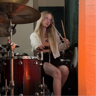 Telegram profile photo for arina drums ⋆˙⟡