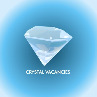 Telegram profile photo for Crystal Vacancies / вакансии / работа