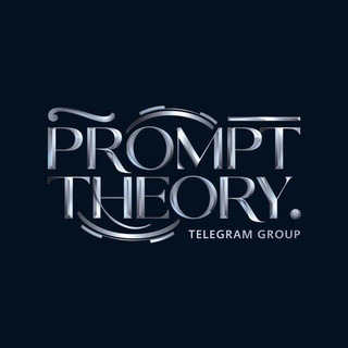 Telegram group profile photo for Prompt Theory |Share your AI art|