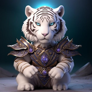 Telegram profile photo for BABY WHITE TIGER MOON