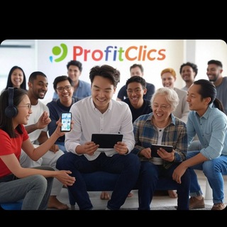 Telegram group profile photo for Profitclics