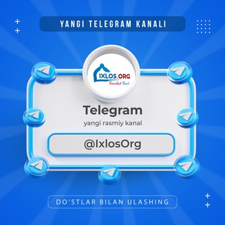 Telegram profile photo for IxlosOrg | Расмий канал