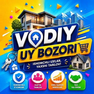 Telegram profile photo for π Vodiy_Uy_Bozori
