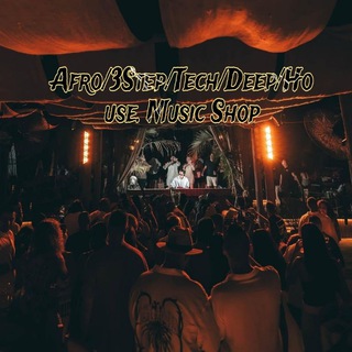 Telegram profile photo for Afro/3Step/Tech/Deep/House. Music Shop