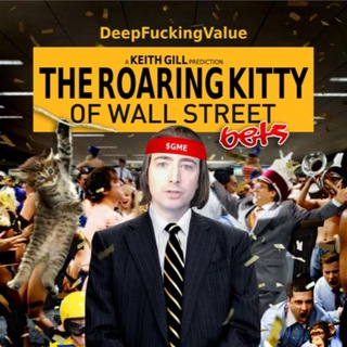 Telegram profile photo for $KITTY Roaring Kitty
