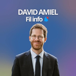 Telegram profile photo for David Amiel - Fil d'informations